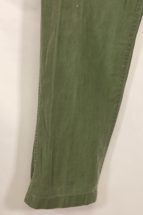 1950年代　TYPE 1　推定 MEDIUM　 アメリカ軍　OG-107 ユーティリティパンツ　ベイカーパンツ　中古品  C