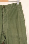 1950年代　TYPE 1　推定 MEDIUM　 アメリカ軍　OG-107 ユーティリティパンツ　ベイカーパンツ　中古品  C