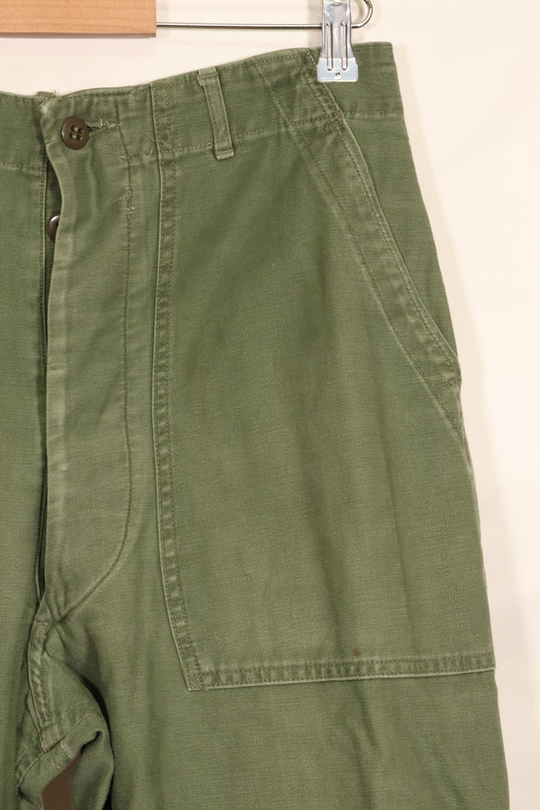 1950年代　TYPE 1　推定 MEDIUM　 アメリカ軍　OG-107 ユーティリティパンツ　ベイカーパンツ　中古品  C