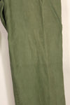 1950年代　TYPE 1　推定 MEDIUM　 アメリカ軍　OG-107 ユーティリティパンツ　ベイカーパンツ　中古品  C