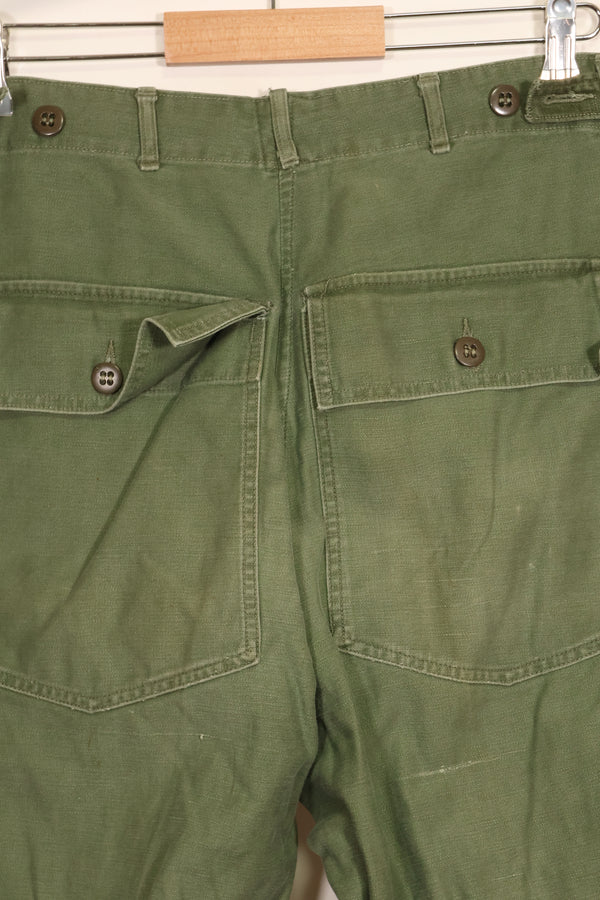 1950年代　TYPE 1　推定 MEDIUM　 アメリカ軍　OG-107 ユーティリティパンツ　ベイカーパンツ　中古品  C