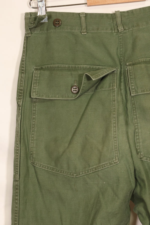 1950年代　TYPE 1　推定 MEDIUM　 アメリカ軍　OG-107 ユーティリティパンツ　ベイカーパンツ　中古品  C