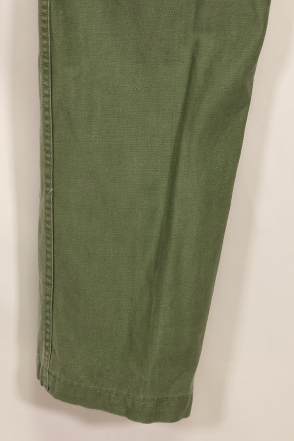 1950年代　TYPE 1　推定 MEDIUM　 アメリカ軍　OG-107 ユーティリティパンツ　ベイカーパンツ　中古品  C