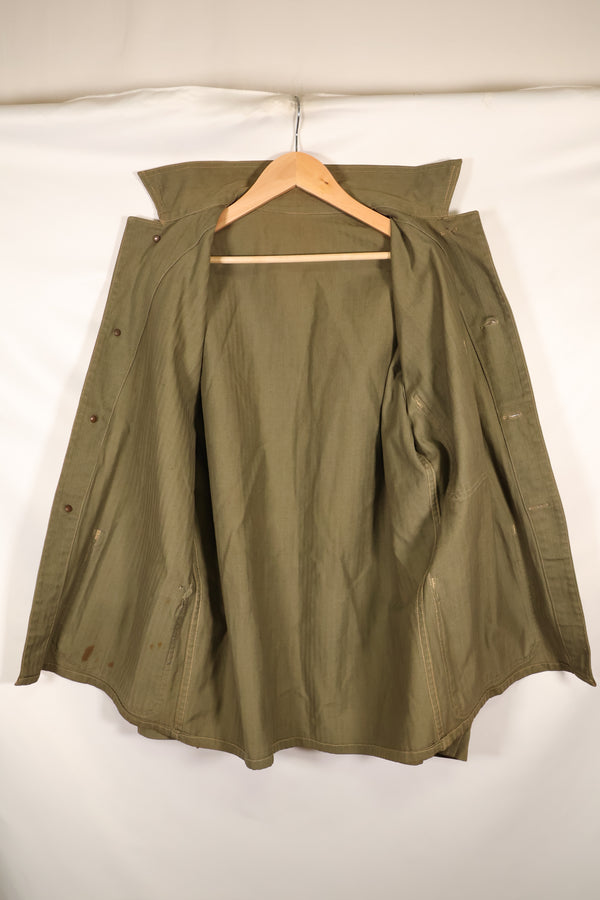 1940年代　USMC　アメリカ海兵隊　P-41　HBT　ユーティリティジャケット　状態良い　中古品