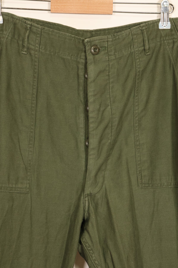 1972年会計　TYPE 3　40 x 33 アメリカ軍　OG-107 ユーティリティパンツ　ベイカーパンツ　中古品  C
