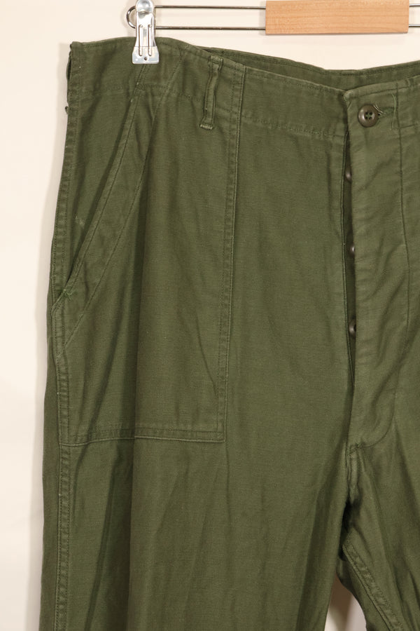 1972年会計　TYPE 3　40 x 33 アメリカ軍　OG-107 ユーティリティパンツ　ベイカーパンツ　中古品  C