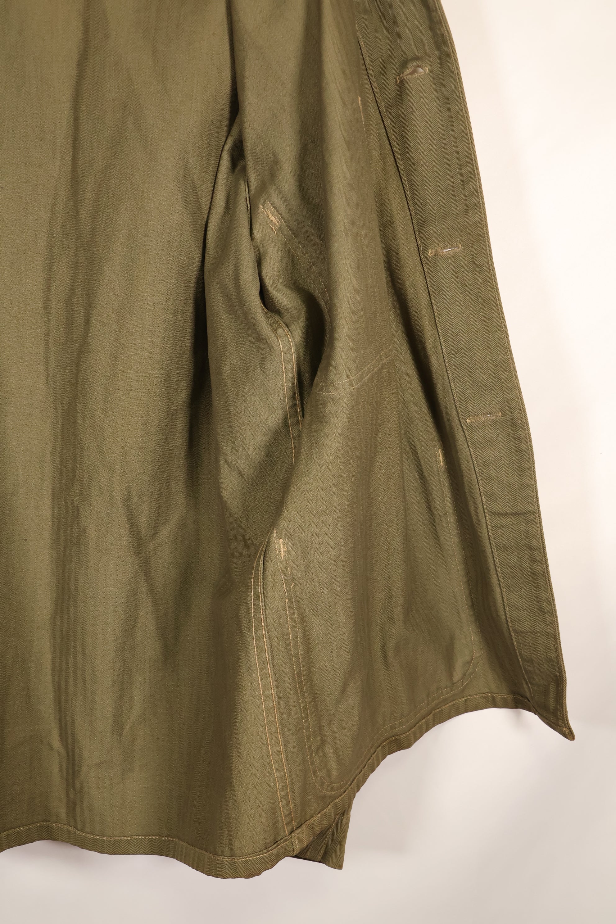 1940年代　USMC　アメリカ海兵隊　P-41　HBT　ユーティリティジャケット　状態良い　中古品