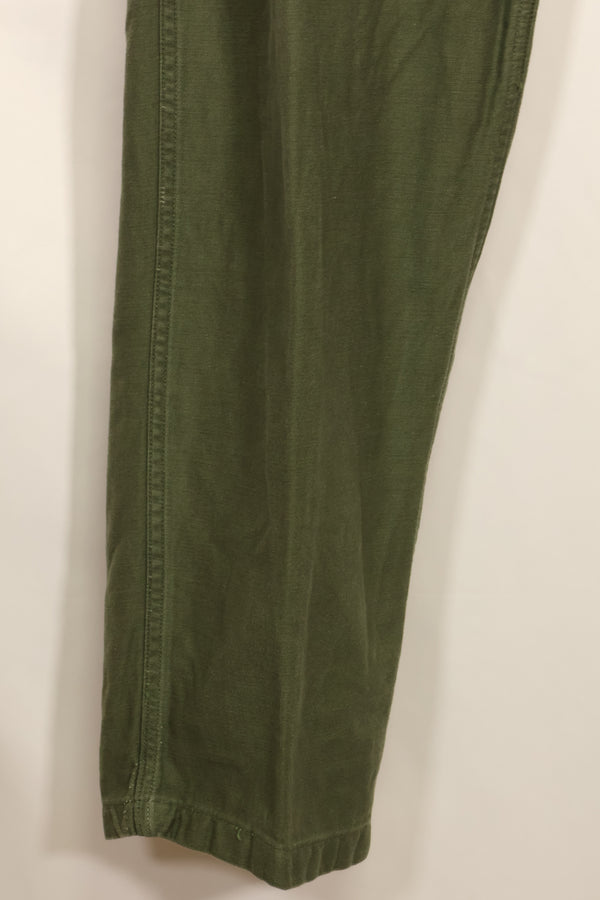 1972年会計　TYPE 3　40 x 33 アメリカ軍　OG-107 ユーティリティパンツ　ベイカーパンツ　中古品  C