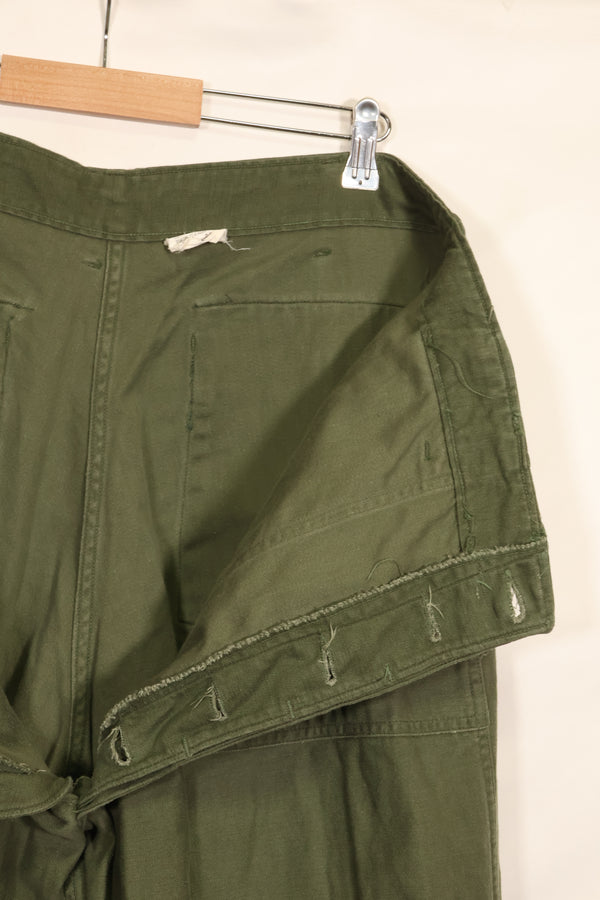 1972年会計　TYPE 3　40 x 33 アメリカ軍　OG-107 ユーティリティパンツ　ベイカーパンツ　中古品  C