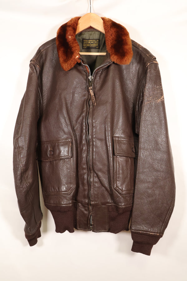 1960年代初期ロット　サイズ42 G-1　インターメディエートゾーン　フライトジャケット　中古品