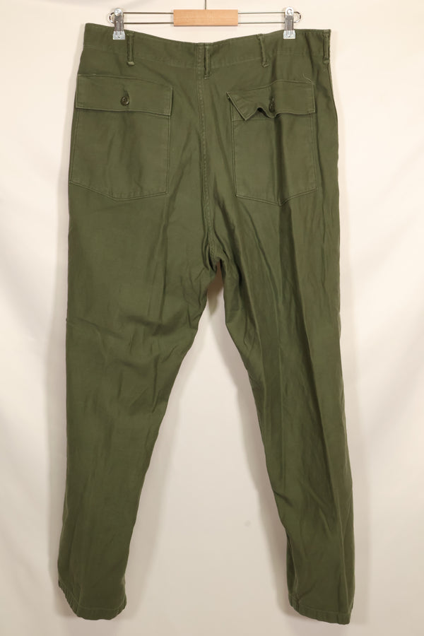 1972年会計　TYPE 3　40 x 33 アメリカ軍　OG-107 ユーティリティパンツ　ベイカーパンツ　中古品  C