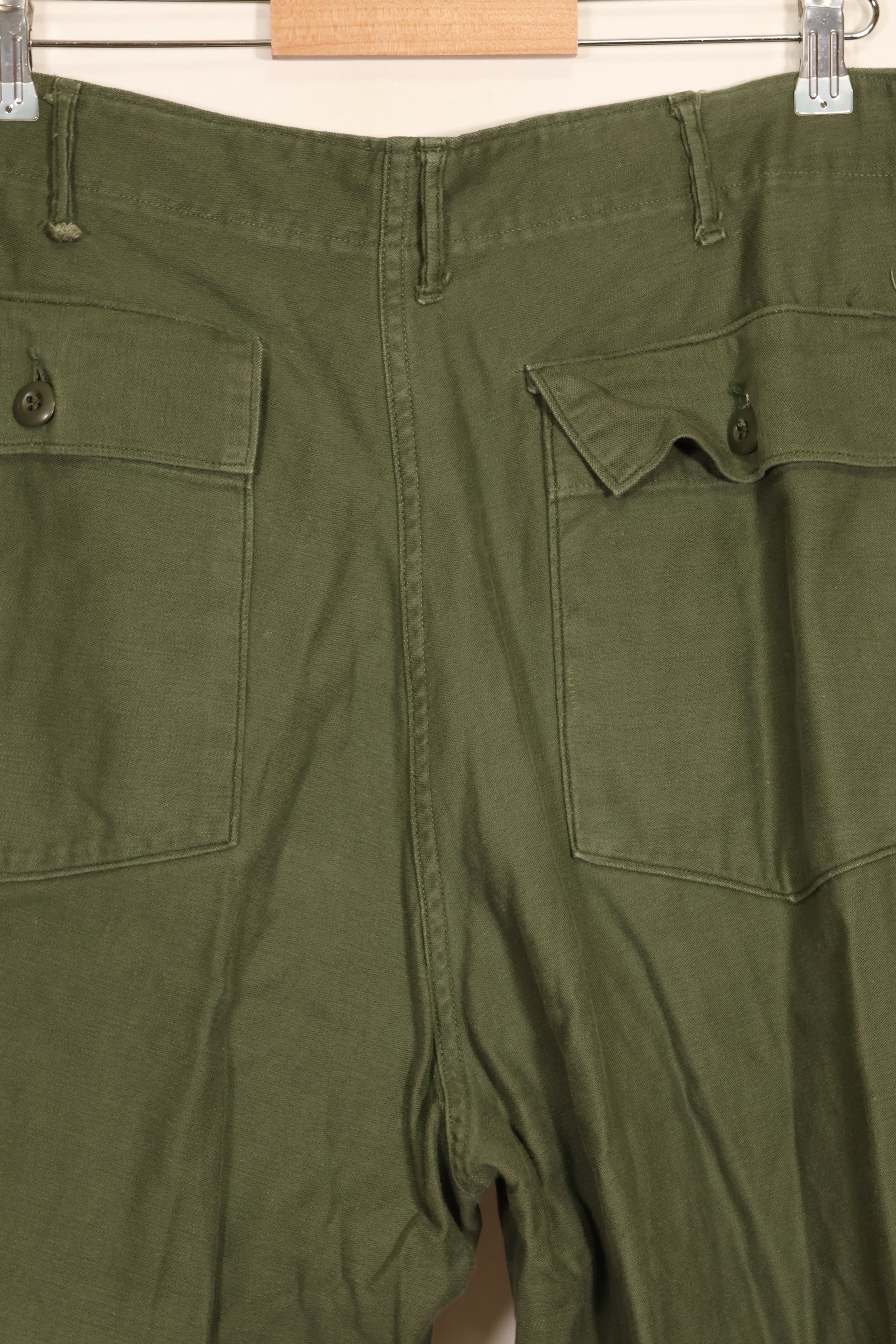 1972年会計　TYPE 3　40 x 33 アメリカ軍　OG-107 ユーティリティパンツ　ベイカーパンツ　中古品  C