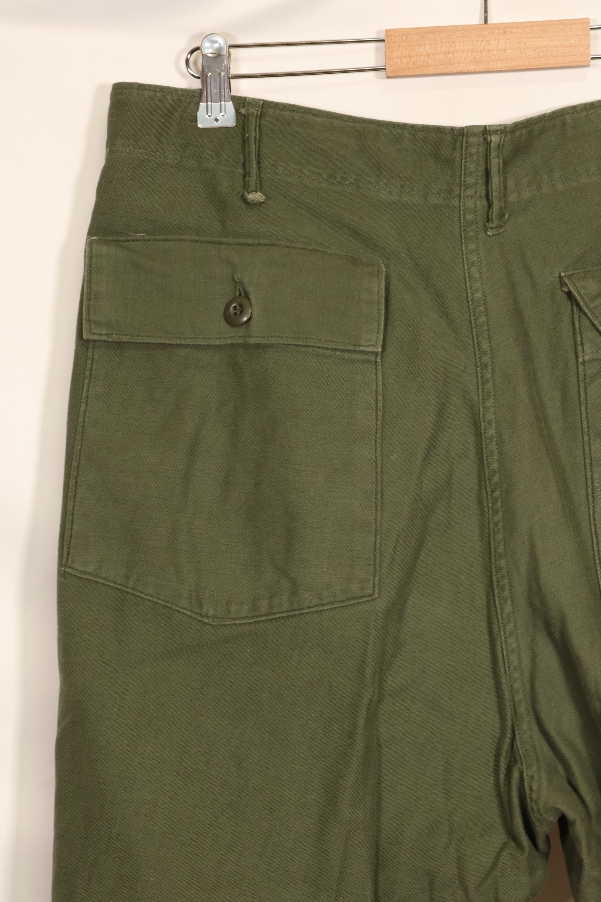 1972年会計　TYPE 3　40 x 33 アメリカ軍　OG-107 ユーティリティパンツ　ベイカーパンツ　中古品  C
