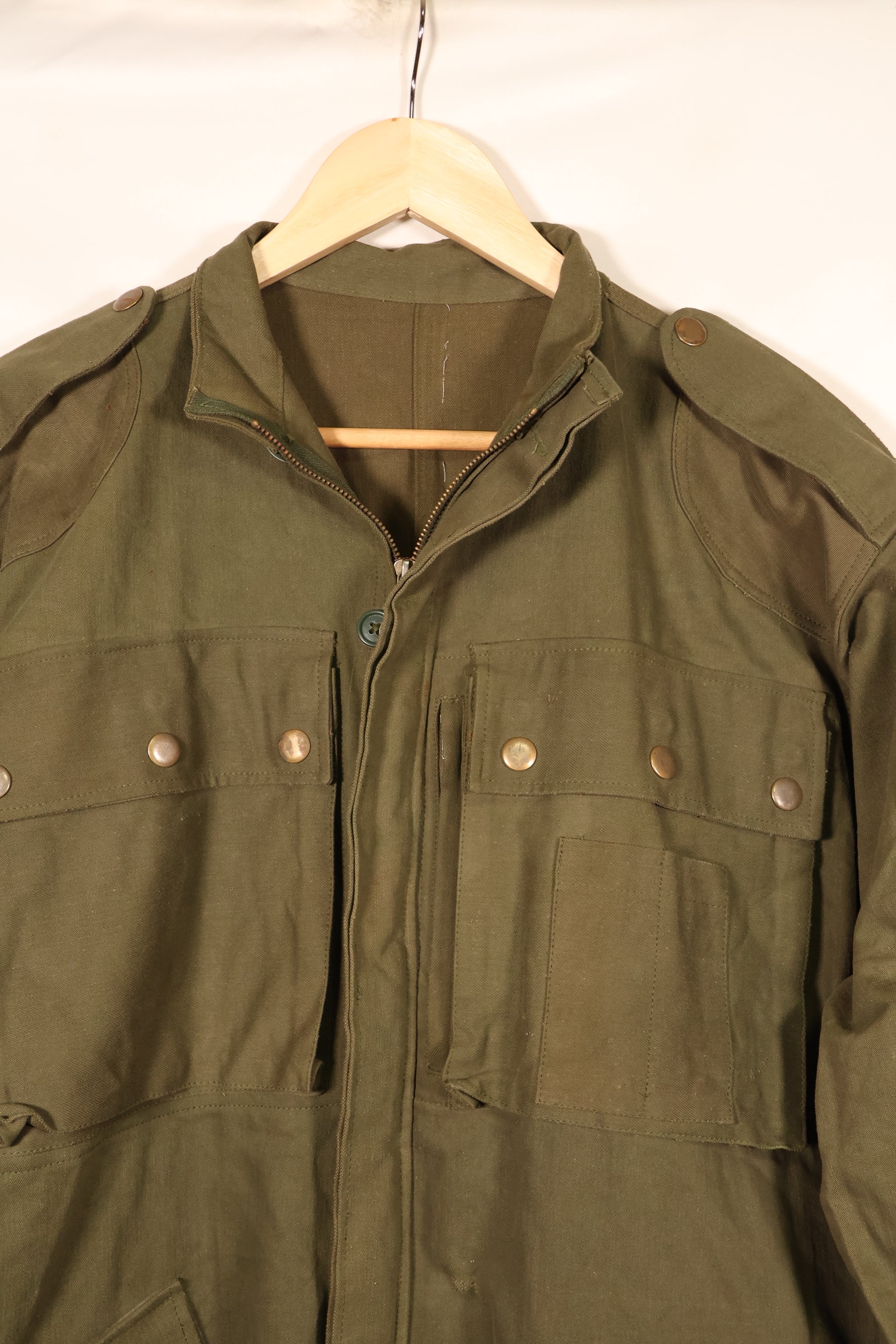 実物米軍生地使用　フランス軍　空挺ジャケット　TAP 47/51　ジャケット　再現品　B