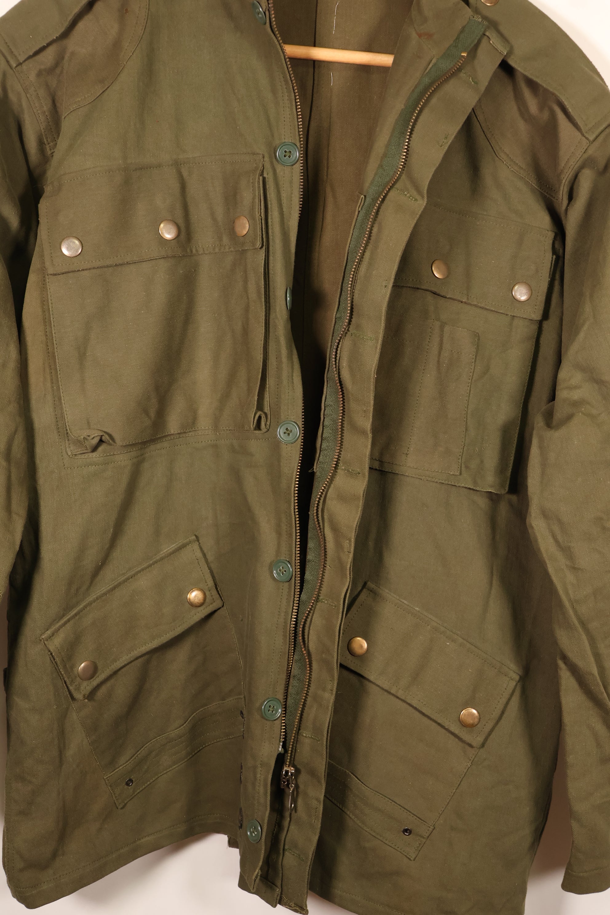 実物米軍生地使用　フランス軍　空挺ジャケット　TAP 47/51　ジャケット　再現品　B