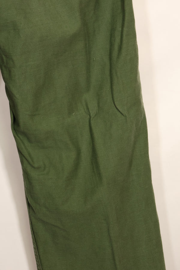 1961年契約　TYPE 1　推定 SMALL　 アメリカ軍　OG-107 ユーティリティパンツ　ベイカーパンツ　中古品  D