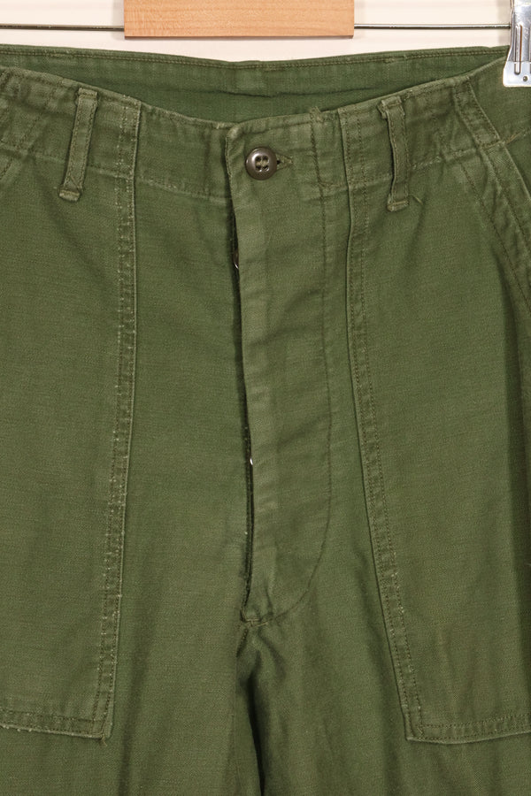 1961年契約　TYPE 1　SMALL　 アメリカ軍　OG-107 ユーティリティパンツ　ベイカーパンツ　中古品  E