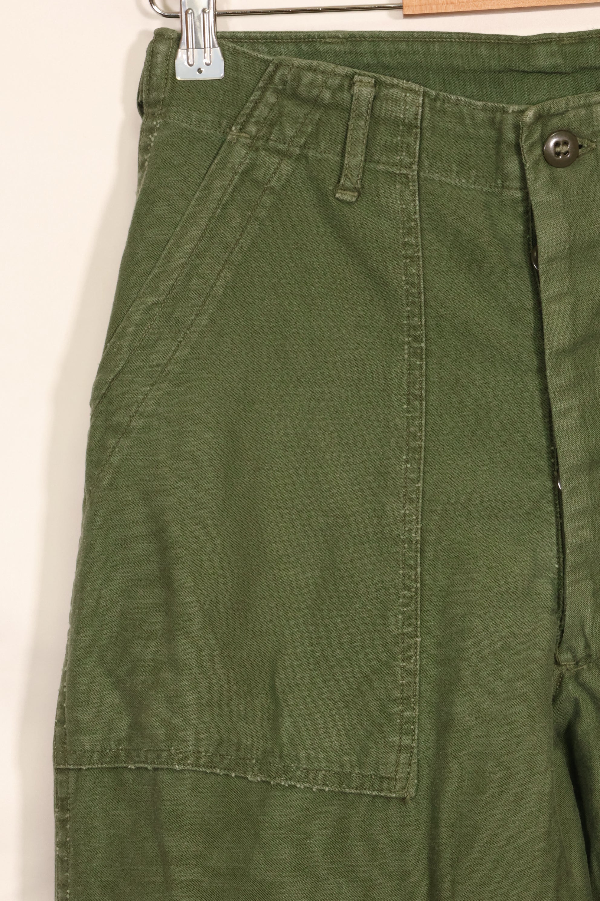 1961年契約　TYPE 1　SMALL　 アメリカ軍　OG-107 ユーティリティパンツ　ベイカーパンツ　中古品  E