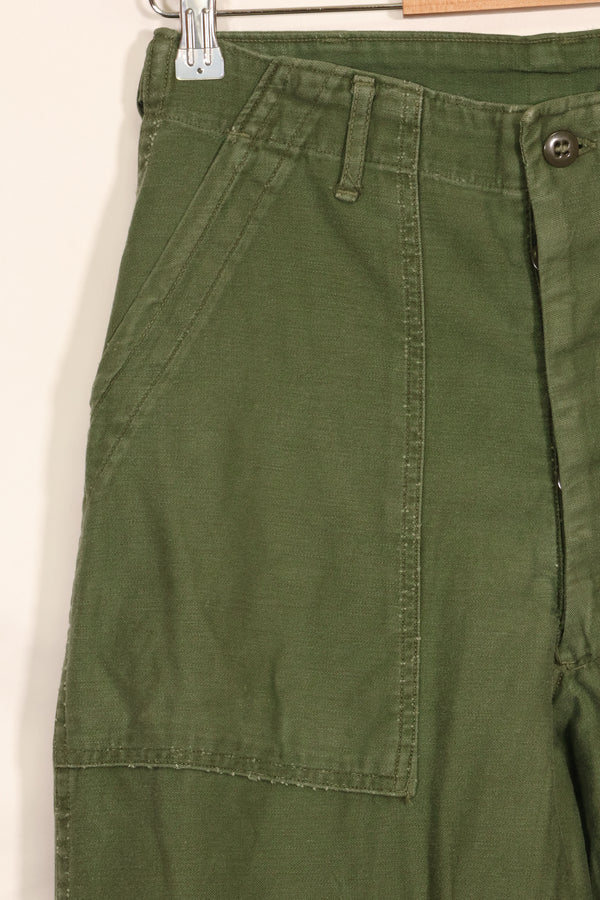 1961年契約　TYPE 1　SMALL　 アメリカ軍　OG-107 ユーティリティパンツ　ベイカーパンツ　中古品  E