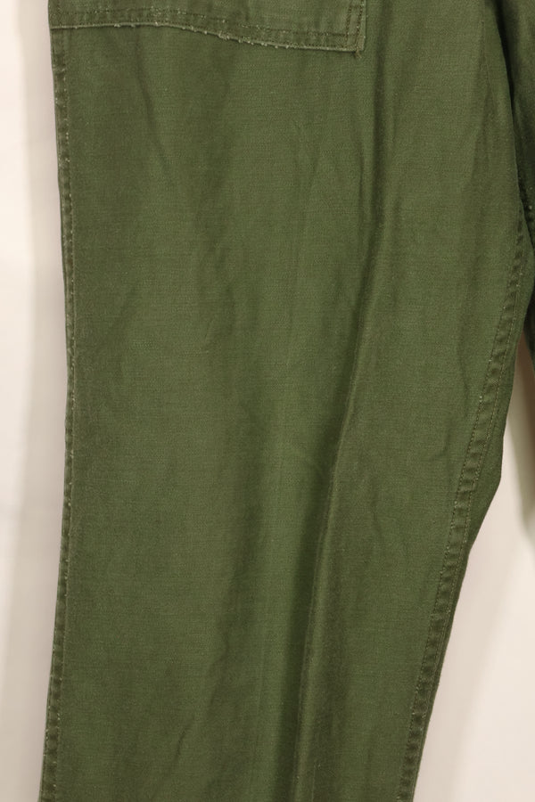 1961年契約　TYPE 1　SMALL　 アメリカ軍　OG-107 ユーティリティパンツ　ベイカーパンツ　中古品  E