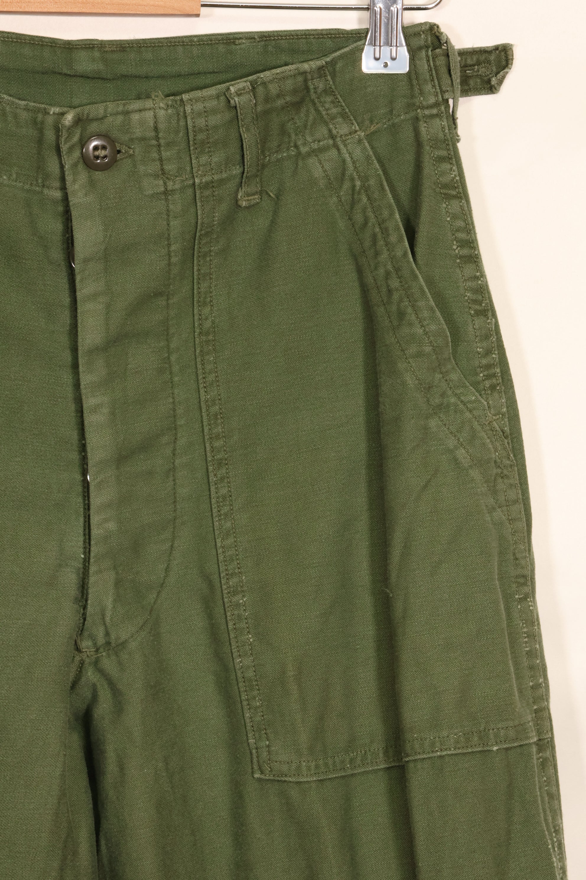 1961年契約　TYPE 1　SMALL　 アメリカ軍　OG-107 ユーティリティパンツ　ベイカーパンツ　中古品  E