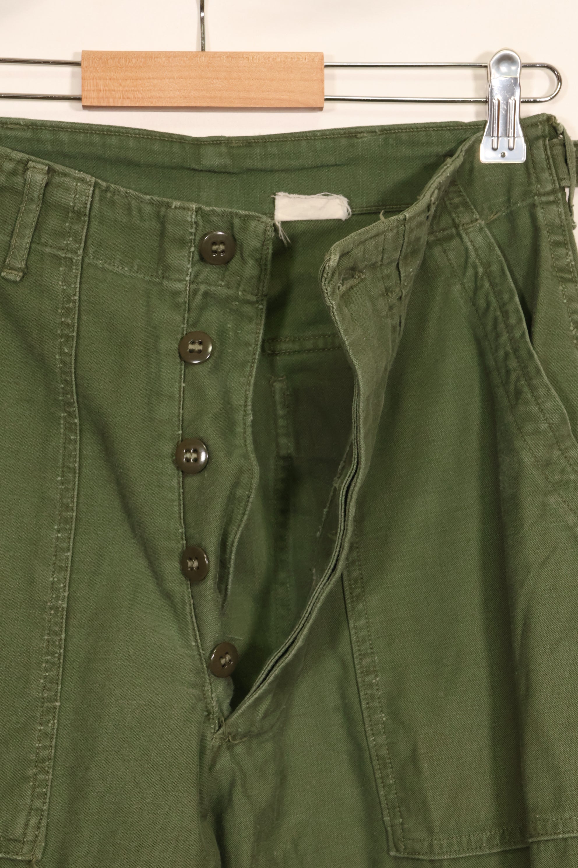 1961年契約　TYPE 1　SMALL　 アメリカ軍　OG-107 ユーティリティパンツ　ベイカーパンツ　中古品  E