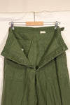1961年契約　TYPE 1　SMALL　 アメリカ軍　OG-107 ユーティリティパンツ　ベイカーパンツ　中古品  E