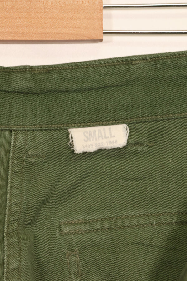 1961年契約　TYPE 1　SMALL　 アメリカ軍　OG-107 ユーティリティパンツ　ベイカーパンツ　中古品  E