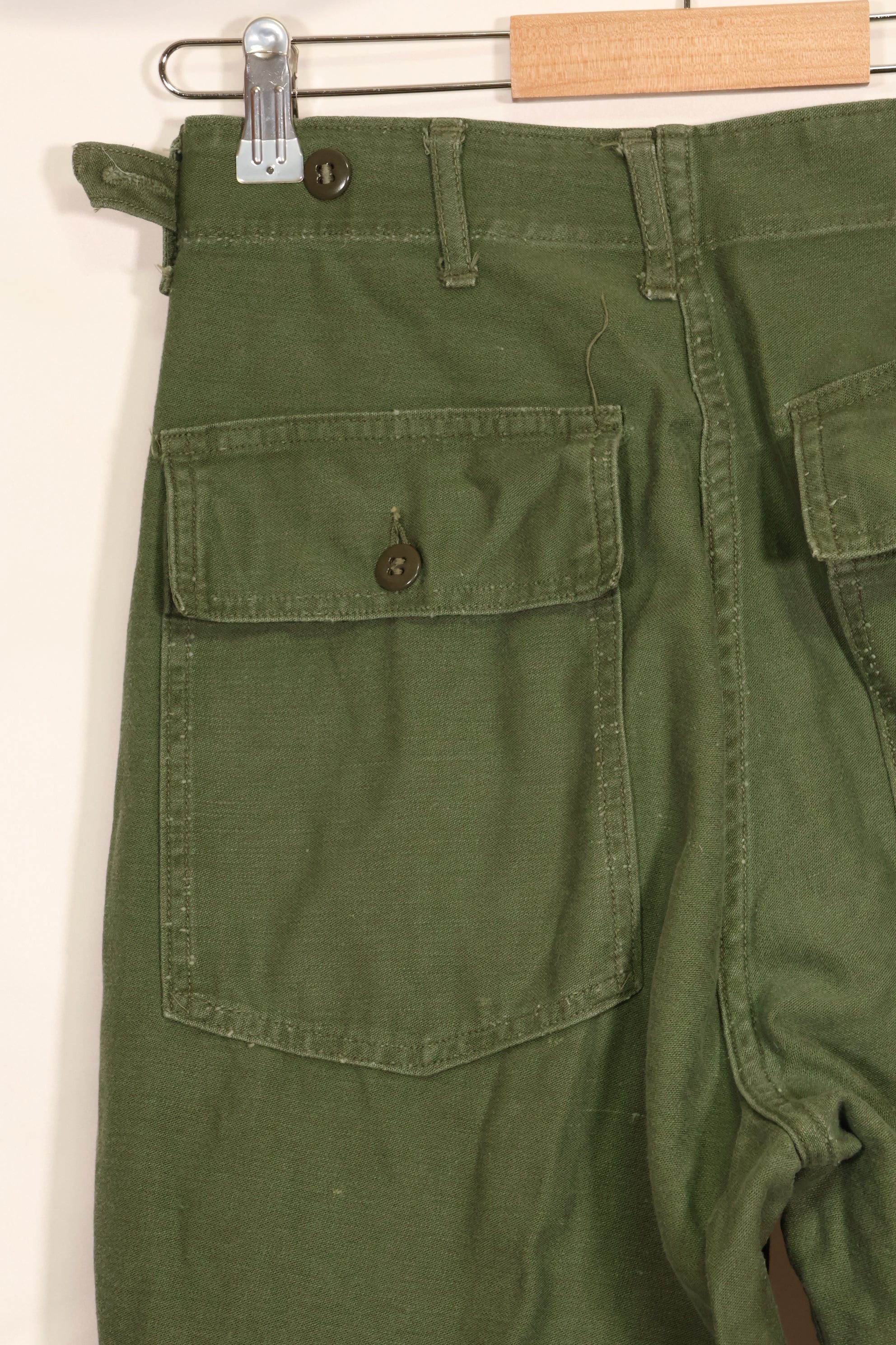 1961年契約　TYPE 1　SMALL　 アメリカ軍　OG-107 ユーティリティパンツ　ベイカーパンツ　中古品  E