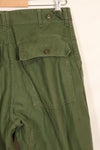 1961年契約　TYPE 1　SMALL　 アメリカ軍　OG-107 ユーティリティパンツ　ベイカーパンツ　中古品  E