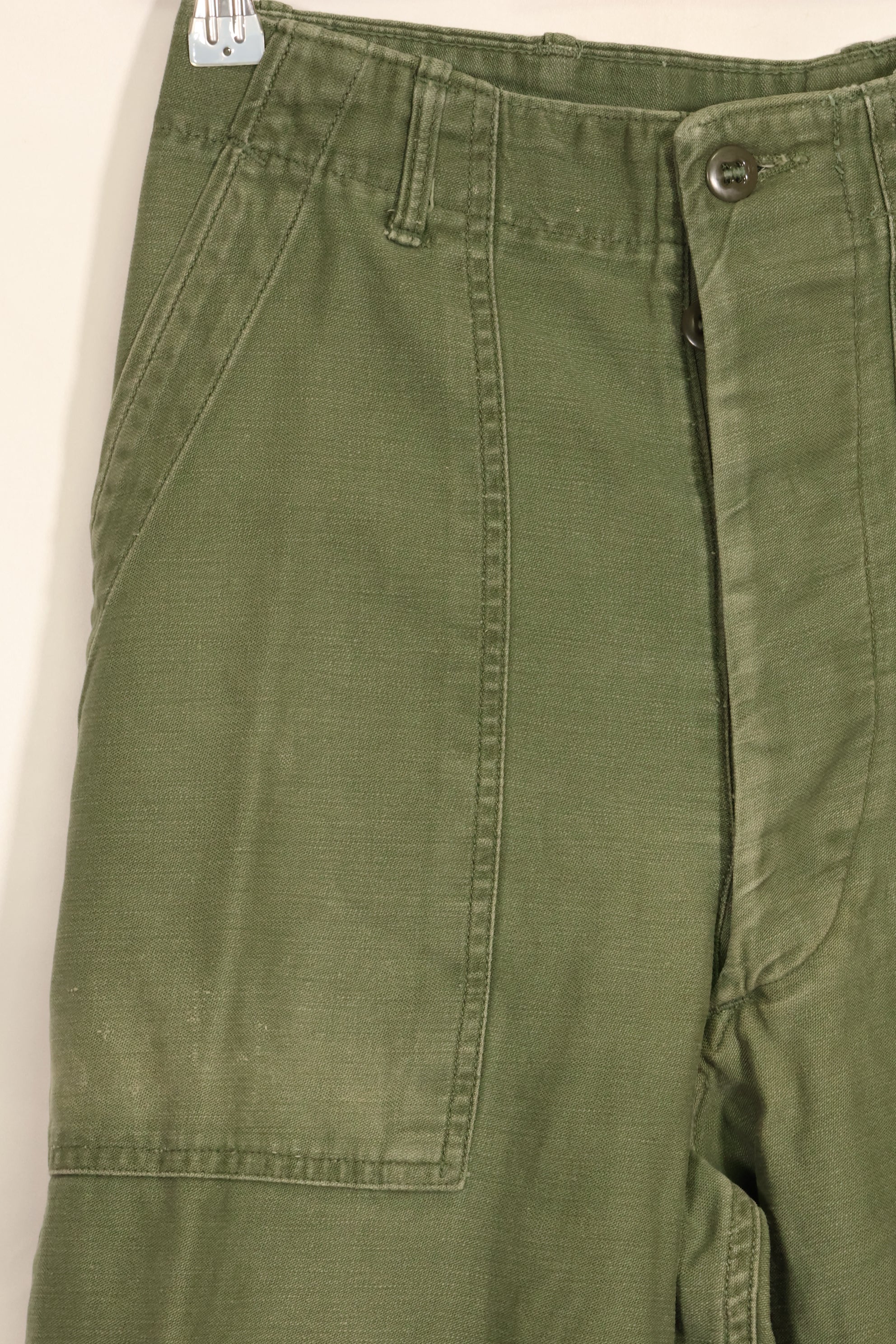 1950年代ロット　TYPE 1　SMALL　 アメリカ軍　OG-107 ユーティリティパンツ　ベイカーパンツ　中古品  F