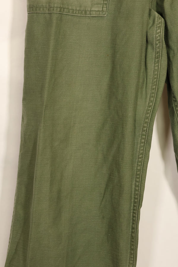 1950年代ロット　TYPE 1　SMALL　 アメリカ軍　OG-107 ユーティリティパンツ　ベイカーパンツ　中古品  F
