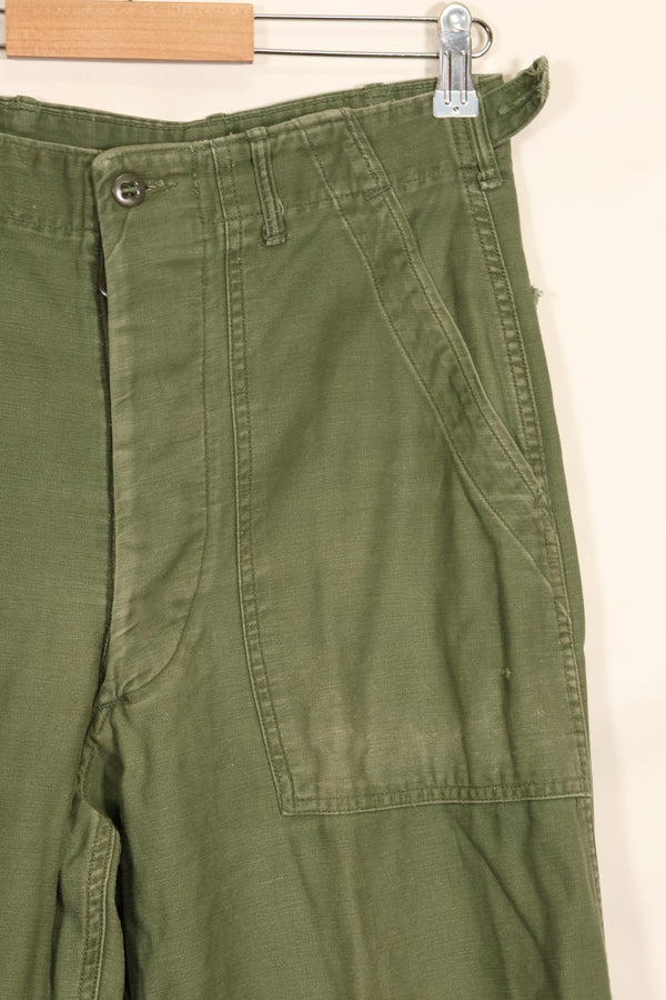 1950年代ロット　TYPE 1　SMALL　 アメリカ軍　OG-107 ユーティリティパンツ　ベイカーパンツ　中古品  F