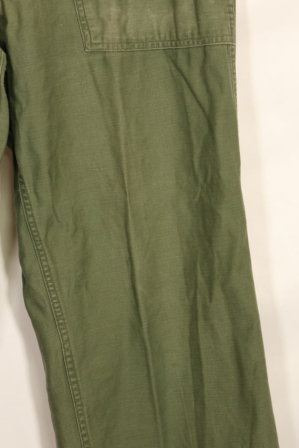 1950年代ロット　TYPE 1　SMALL　 アメリカ軍　OG-107 ユーティリティパンツ　ベイカーパンツ　中古品  F