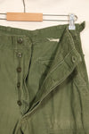1950年代ロット　TYPE 1　SMALL　 アメリカ軍　OG-107 ユーティリティパンツ　ベイカーパンツ　中古品  F