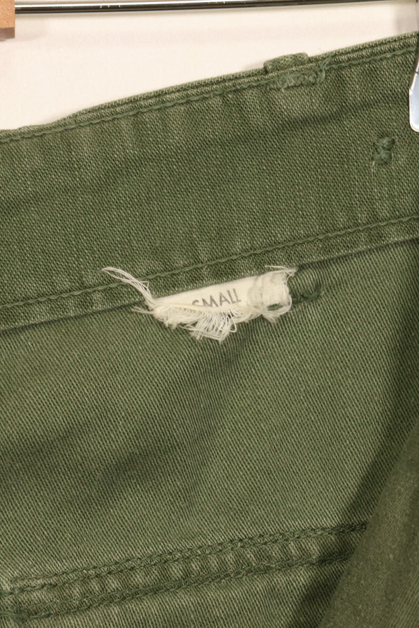1950年代ロット　TYPE 1　SMALL　 アメリカ軍　OG-107 ユーティリティパンツ　ベイカーパンツ　中古品  F