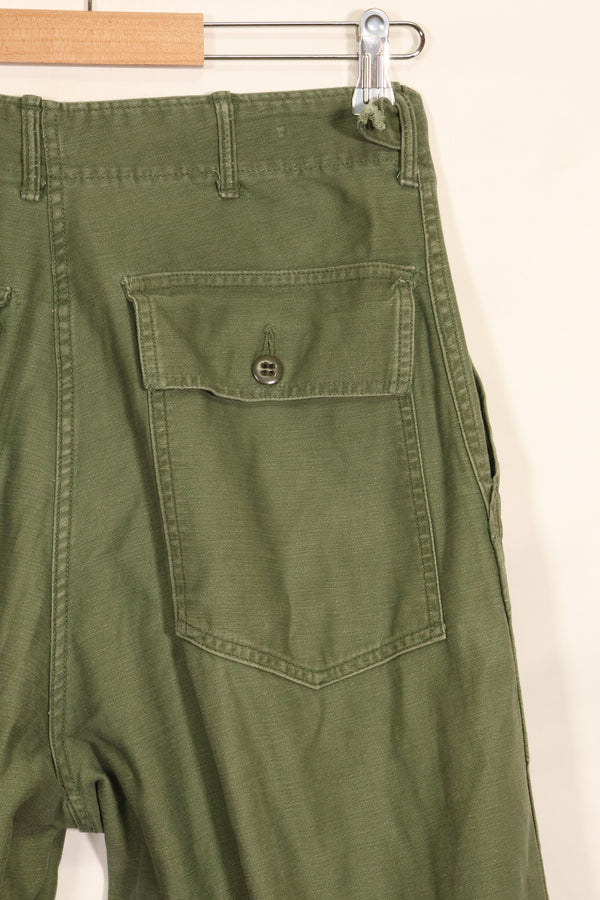 1950年代ロット　TYPE 1　SMALL　 アメリカ軍　OG-107 ユーティリティパンツ　ベイカーパンツ　中古品  F
