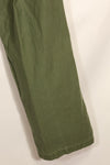 1950年代ロット　TYPE 1　SMALL　 アメリカ軍　OG-107 ユーティリティパンツ　ベイカーパンツ　中古品  F
