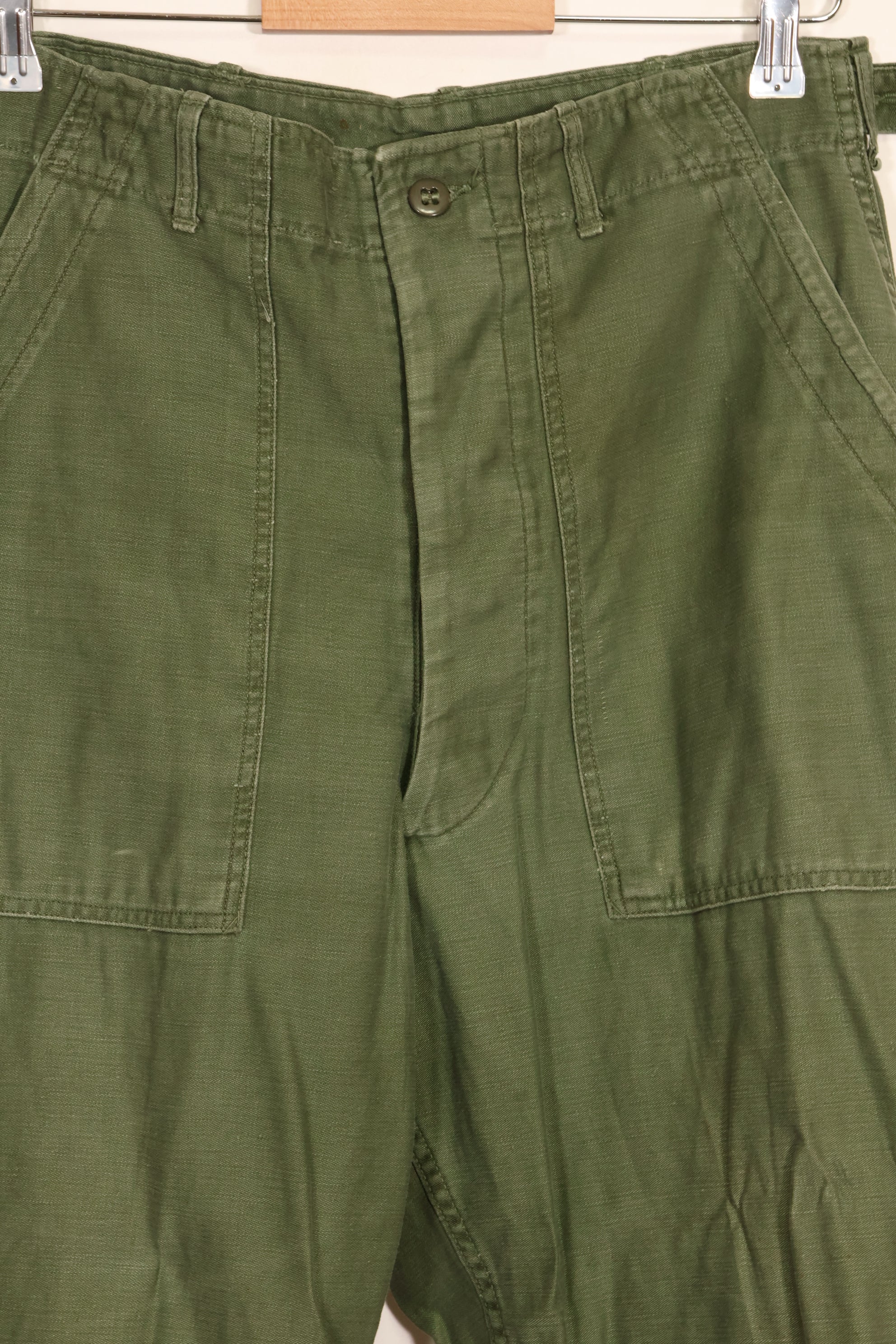 1960年初期ロット　TYPE 1　MEDIUM　 アメリカ軍　OG-107 ユーティリティパンツ　ベイカーパンツ　中古品  F