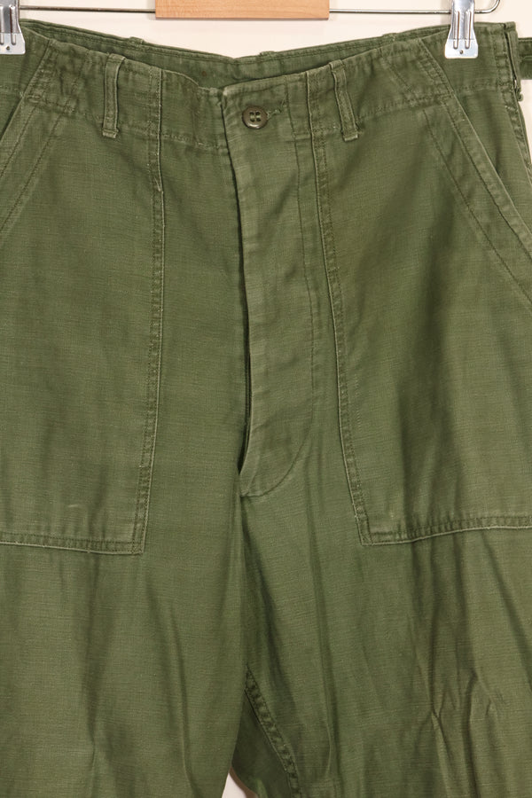 1960年初期ロット　TYPE 1　MEDIUM　 アメリカ軍　OG-107 ユーティリティパンツ　ベイカーパンツ　中古品  F