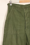 1960年初期ロット　TYPE 1　MEDIUM　 アメリカ軍　OG-107 ユーティリティパンツ　ベイカーパンツ　中古品  F