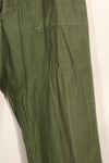 1960年初期ロット　TYPE 1　MEDIUM　 アメリカ軍　OG-107 ユーティリティパンツ　ベイカーパンツ　中古品  F