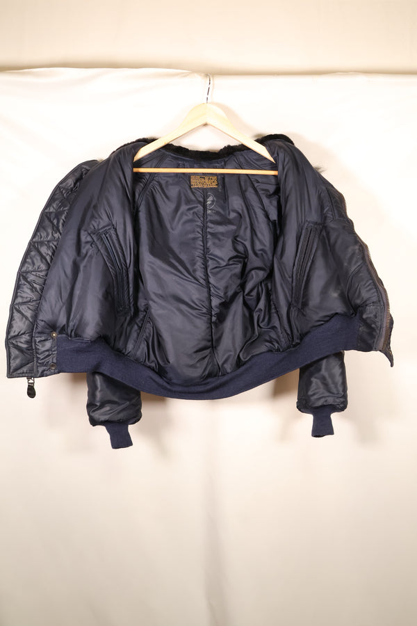 1950年代　MEDIUM　アメリカ空軍　USAF　N2-A　フライトジャケット　ヘビーゾーン　状態良い　中古品