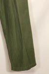 1960年初期ロット　TYPE 1　MEDIUM　 アメリカ軍　OG-107 ユーティリティパンツ　ベイカーパンツ　中古品  F