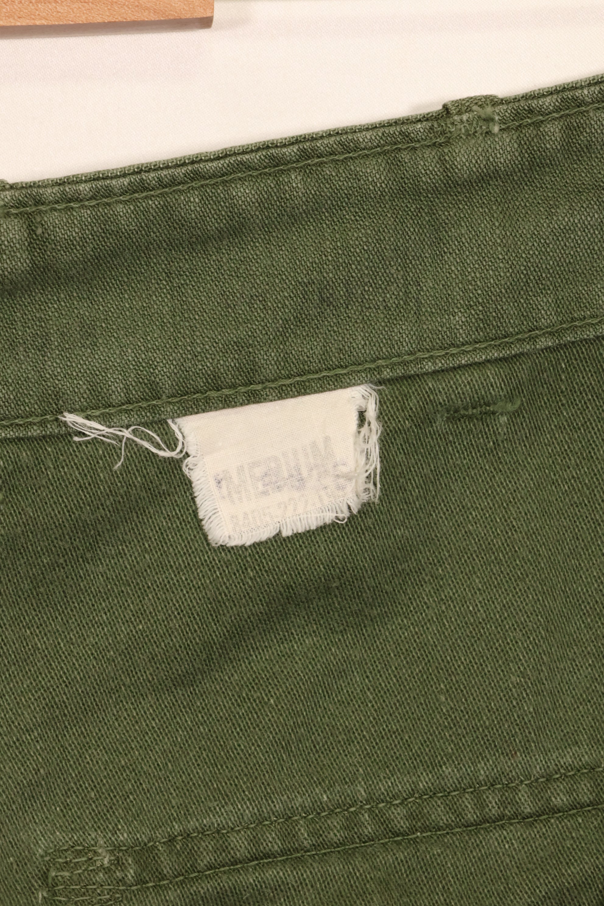 1960年初期ロット　TYPE 1　MEDIUM　 アメリカ軍　OG-107 ユーティリティパンツ　ベイカーパンツ　中古品  F