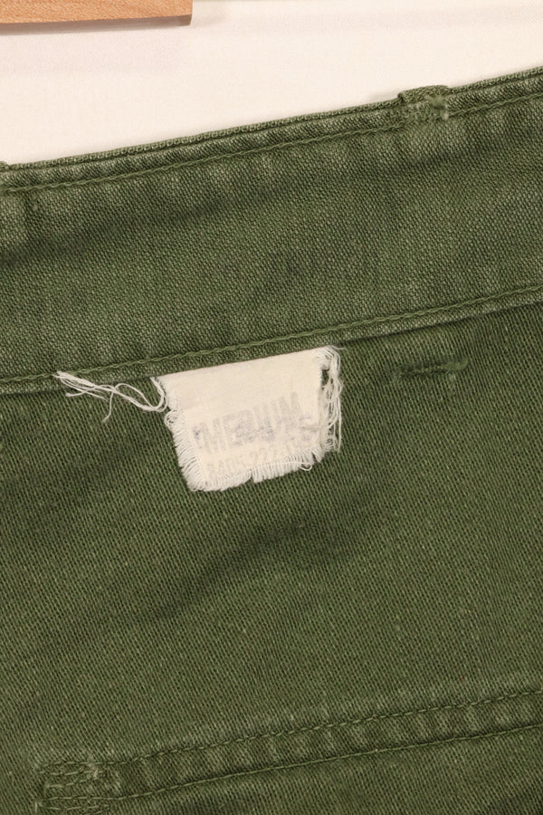 1960年初期ロット　TYPE 1　MEDIUM　 アメリカ軍　OG-107 ユーティリティパンツ　ベイカーパンツ　中古品  F