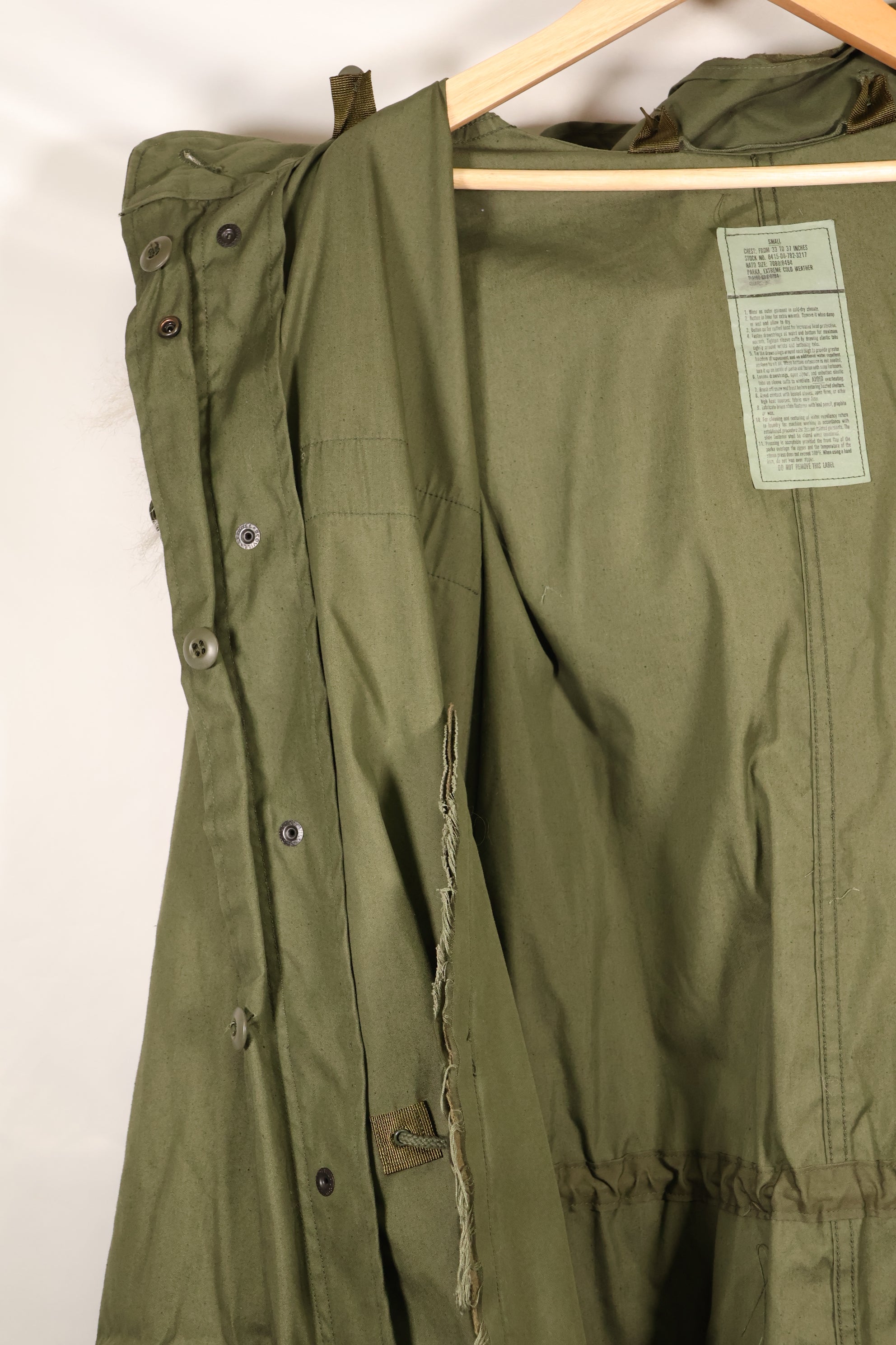 年代ミックス　SMALL M65 フィールドパーカー　フィッシュテールパーカー　一部中古品