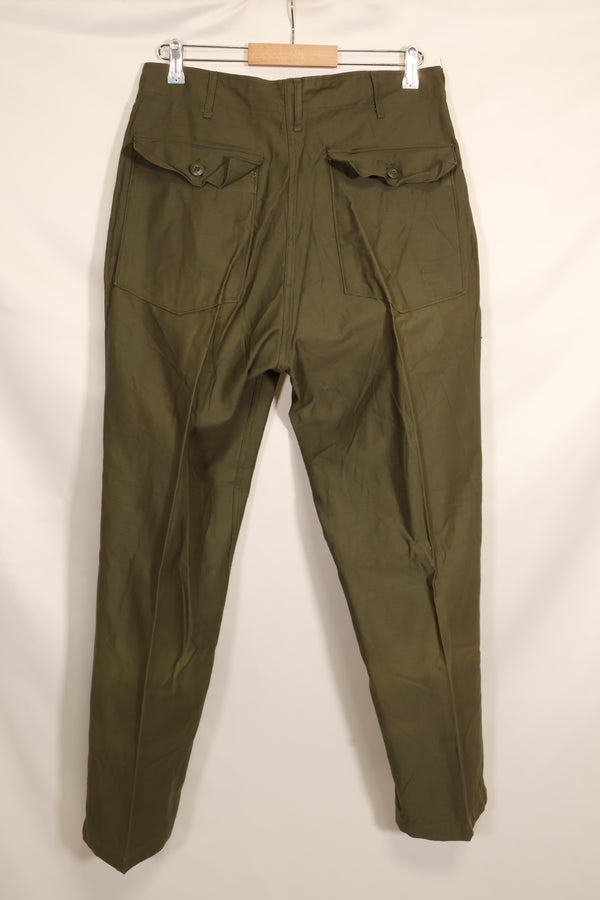 1974年会計　TYPE 3　36 x 31 アメリカ軍　OG-107 ユーティリティパンツ　ベイカーパンツ　中古品