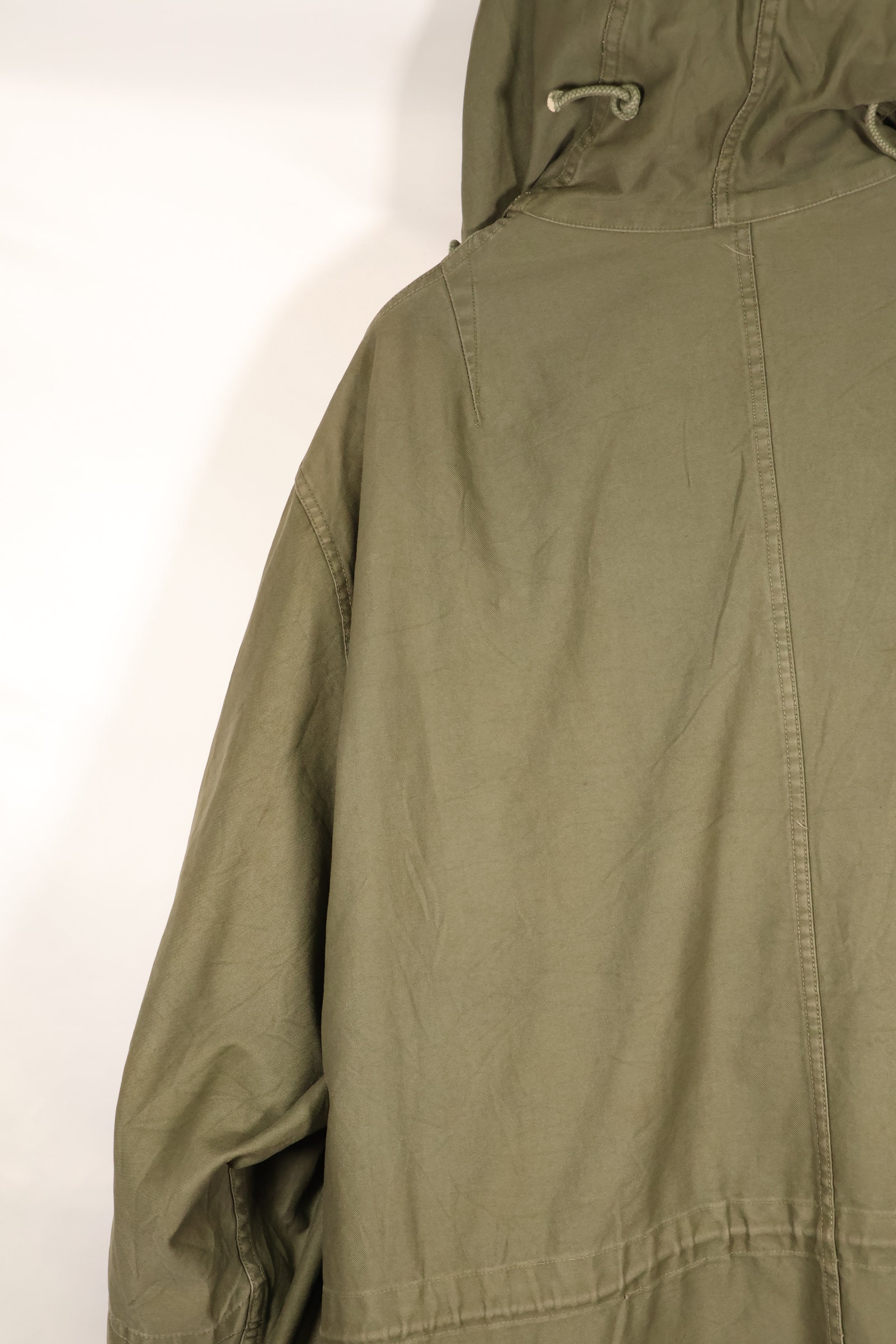 1940年代後半　Lサイズ　アメリカ軍　M-48　フィールドパーカー　補修あり　映画会社衣装　中古品