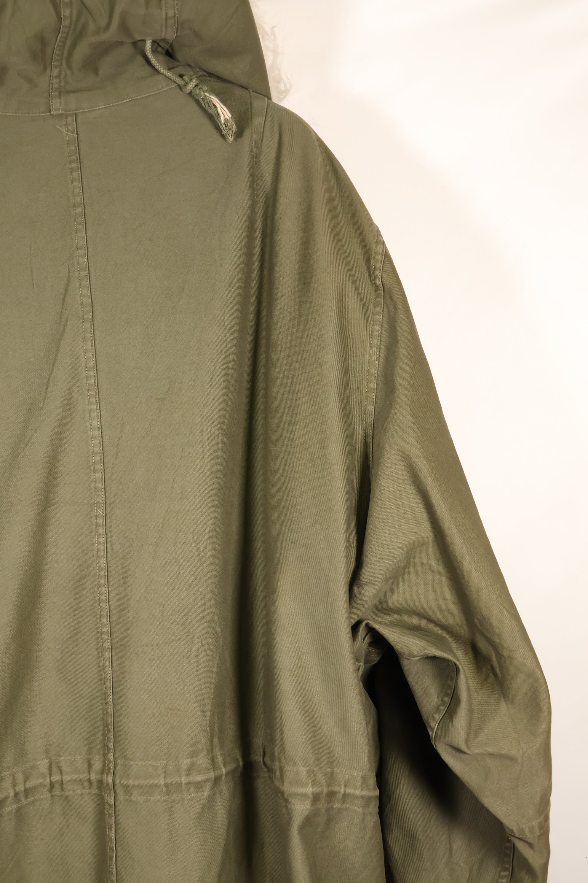 1940年代後半　Lサイズ　アメリカ軍　M-48　フィールドパーカー　補修あり　映画会社衣装　中古品